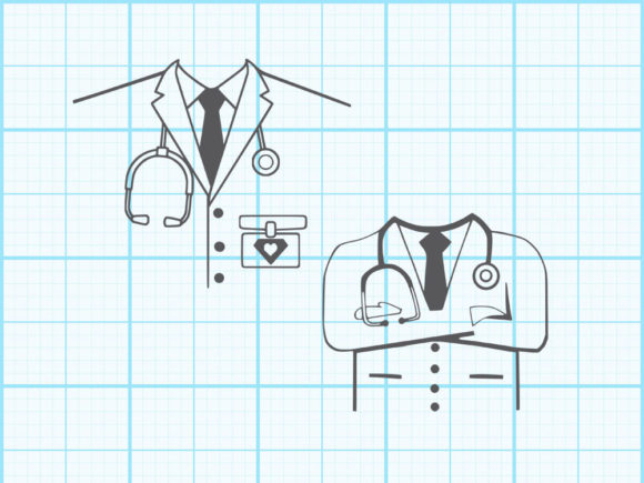 Doctor Nurse Medical Graphics for Crafts