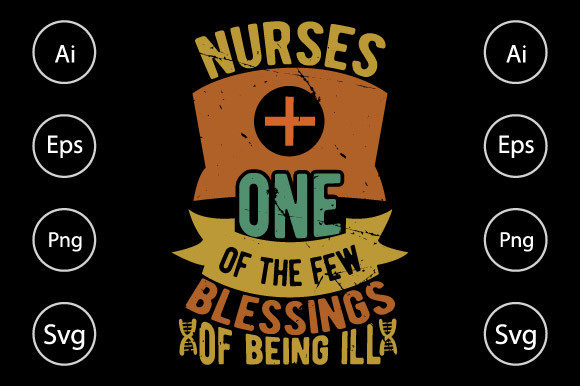 Nurse Blessing T-Shirt Design: Graphics for Crafts