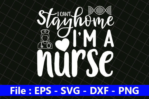 Nurse Design Graphics for Crafts & Branding
