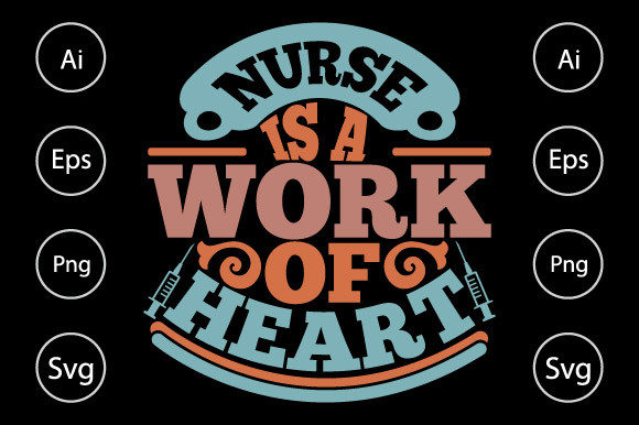 Nurse Graphics: A Heartfelt Crafts Asset