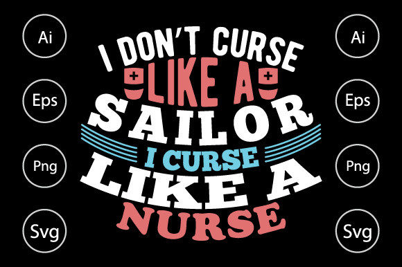 Nurse Life Graphics for Crafts & Branding