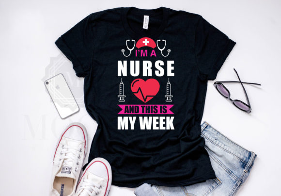Nurse Week Graphics for Crafts and Branding
