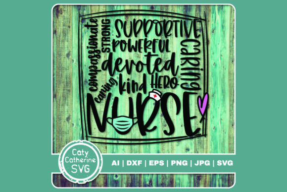 Reviewing Nurse Typography Word Art for Embroidery